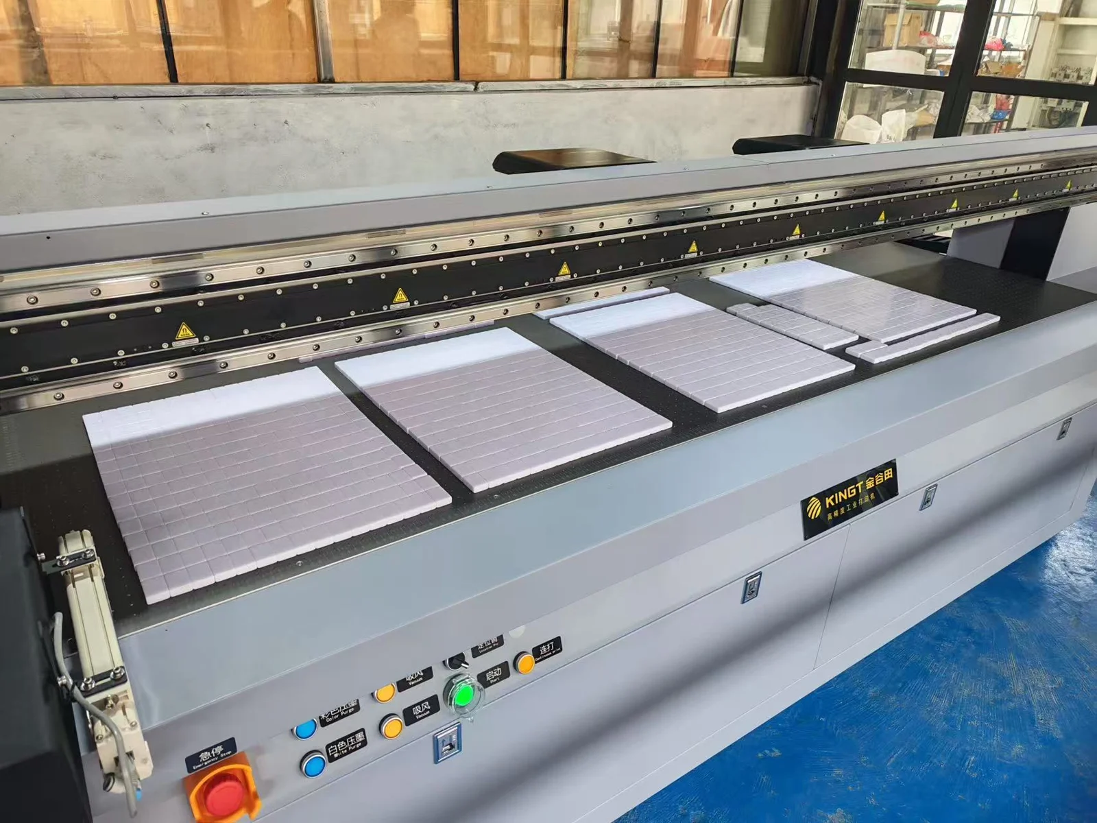 Production visibility that supports a decision