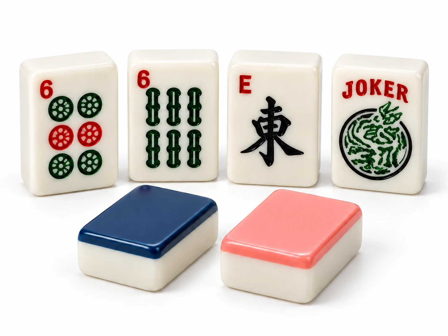 Custom American mahjong tile collection